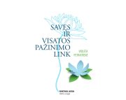 SAVĘS IR VISATOS PAŽINIMO LINK. Rinktiniai laiškai